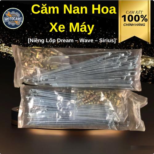  Căm Nan Hoa Xe Máy  Niềng Lốp Dream – Wave – Sirius  