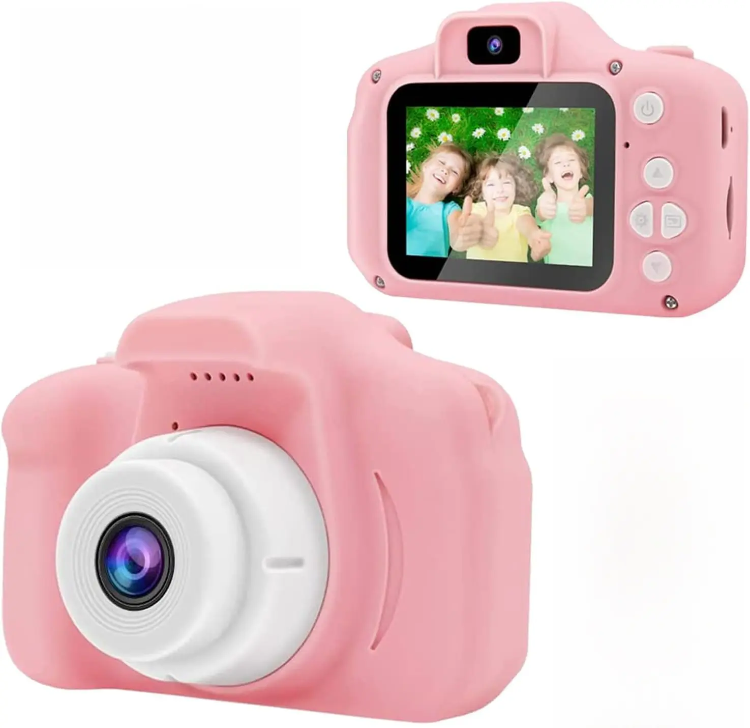Kids Camera for Boys and Girls, 1080P HD Digital Video Cameras for Toddler，Kids Digital Camera Video Recorder Toy Gift for Age 3-12（Pink）