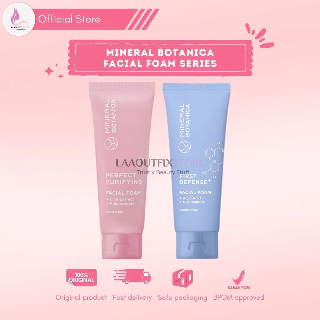 MINERAL BOTANICA FACIAL FOAM SERIES