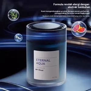 Pengharum ruangan mobil premium, parfum padat, penghilang bau rumah tangga, pengharum gelas, parfum mobil, pembersih udara, pewangi, aroma ringan, aroma tahan lama.