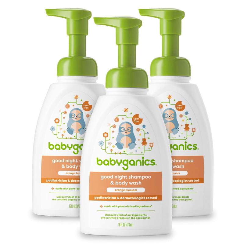 Product Introduction of Babyganics Baby Shampoo and Body Wash 473ml | Fragrance-Free & Orange Blossom | SG LOCAL STOCK 10