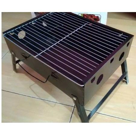 Panggangan / Pemanggang Barbeque Grill Portable / BBQ Portable Lipat Multi Grill - Happy Grill Barbeque Alat Pemanggang Lipat Serbaguna / Panggangan Sate Ikan Sosis 2