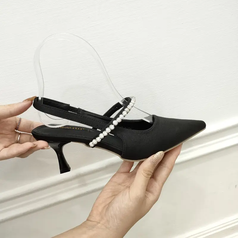 Simoncelli Sepatu Heels Wanita 5 Cm | Wedding Shoes | High Heels | Heels Tali Belakang 683-1 5