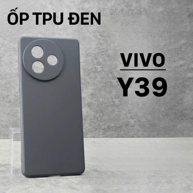 Ốp lưng cho VIVO Y39 TPU đen | Vỏ dẻo TPU silicon chống sốc bảo vệ camera toàn…