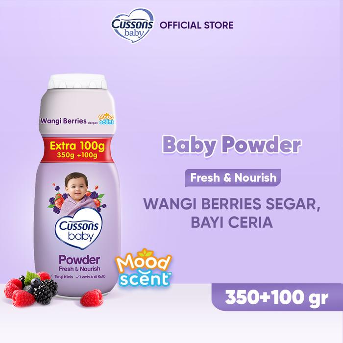 Gambar Cussons Baby Powder Fresh & Nourish Extra Fill - Bedak Bayi 350 gr dari CussonsID Kota Administrasi Jakarta Barat Tokopedia