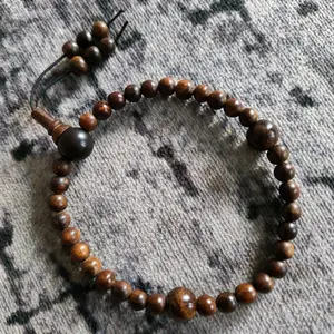 Tasbih Kayu Iksir 6 mm, 33 Butir, Tasbih Kayu Iksir Unik dan Berkhasiat.