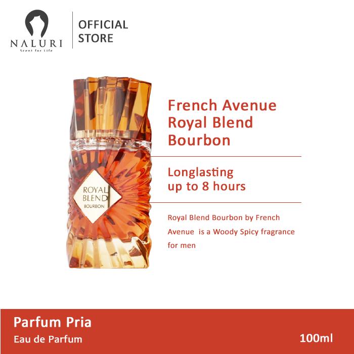Promo Parfum French Avenue Royal Blend Bourbon for Man EDP 100ml