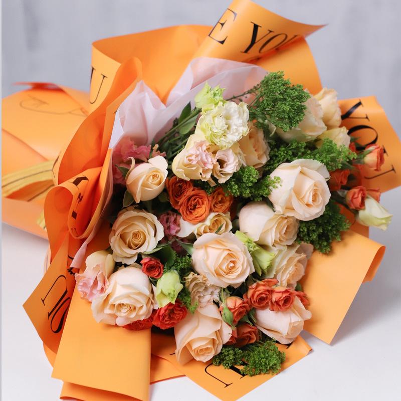 MGM  Flower Wrapping Paper Kertas Buket Bunga Florist Cellophane Bouquet Waterproof KB6109 3