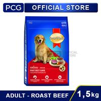 Gambar SmartHeart Makanan Anjing Kering Dry Dog Food Adult Roasted Beef Flavor 1.5 Kg dari SmartHeart Indonesia Kota Administrasi Jakarta Timur 1 Tokopedia