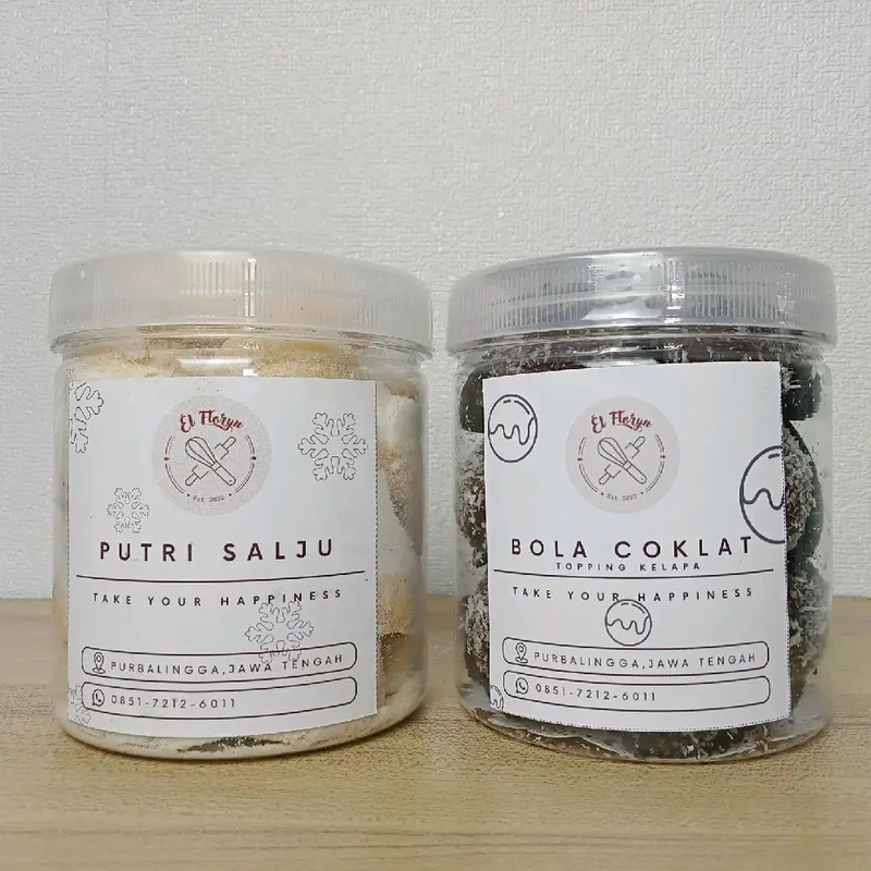 Paket Hemat Bundling 2 Kue Kering Lebaran Kemasan Toples 600ml 3