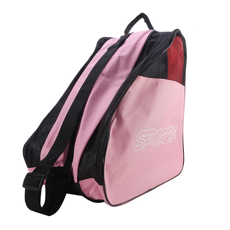 Product Introduction of 1PC Large Capacity Breathable Portable Roller Skates Bag Ice Skating Bag Large Capacity Breathable Inline Skates Bag Skates Storage Bag Skating Shoes Bag 30