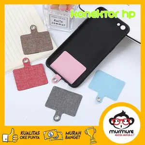 Murmure | Gantungan Lanyard Clip Mika Soft Cantolan Bening Case Hp Konektor Klip Universal Tali Ponsel