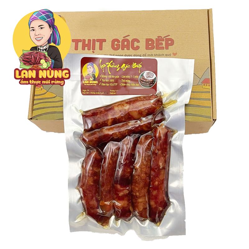 1kg Lạp Xưởng Gác Bếp - Lan Nùng