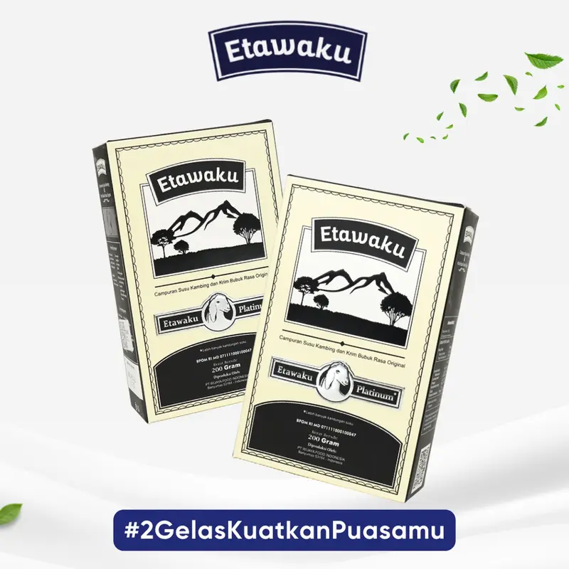 Etawaku Platinum - Susu Kambing Etawa Bubuk Asli BPOMnetto 200 Gram 2