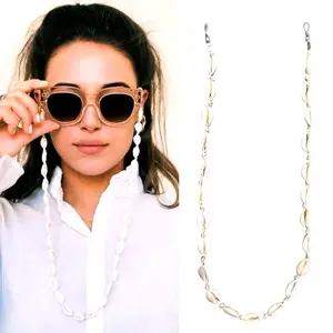 Shella Sea Shell Glasses Strap Tali Kacamata Kerang Natural Bali Beach Summer Style Sunglasses Strap Unisex Handmade Fashion