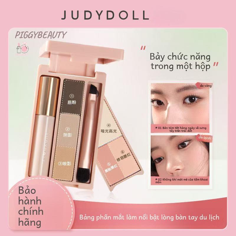 Bảng Phấn Mắt, Judydoll, Đĩa Mini Hoa Cam, Trang Điểm Toàn Diện, Thích Hợp Đi Du Lịch, Bảng Lớn Lòng Bàn Tay, Đa Năng, Lý Tưởng Để Trang Điểm Du Lịch makeup