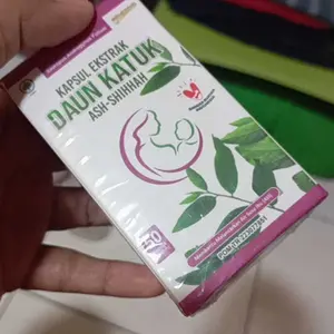 Ekstrak Daun Katuk 50 Kapsul Original Herbal Membantu Asi Booster Asi Pelancar Asi BPOM Halal Natural