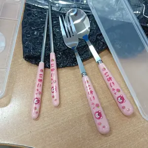 Sendok Anak Set Berkarakter/Sendok Anak Stainless Steel Murah