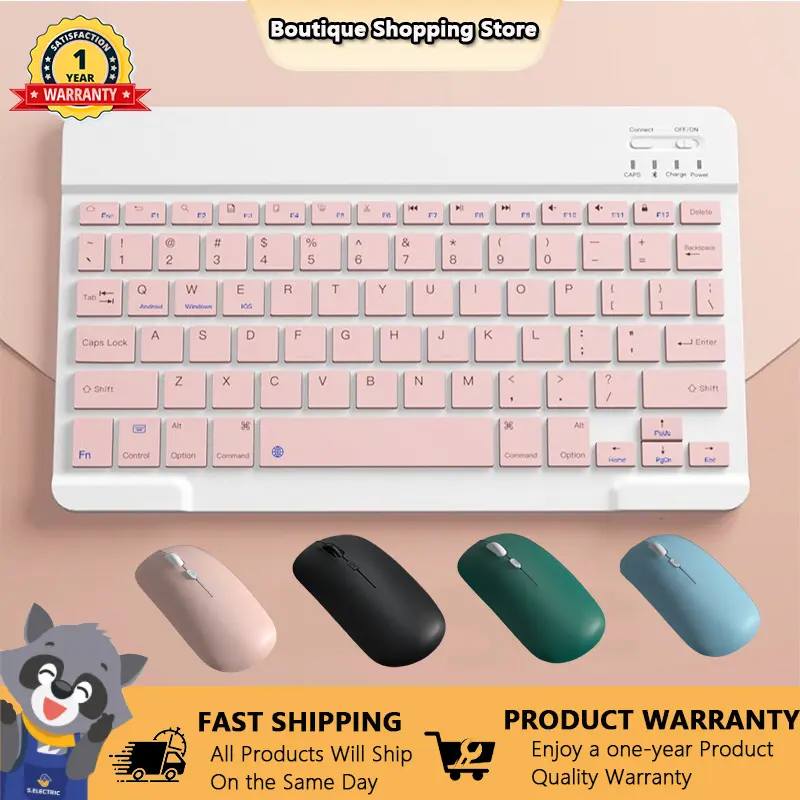 Wireless Bluetooth Keyboard or Wireless Bluetooth Keyboard and Mouse Combo with Touchpad Computers & Office Equipment