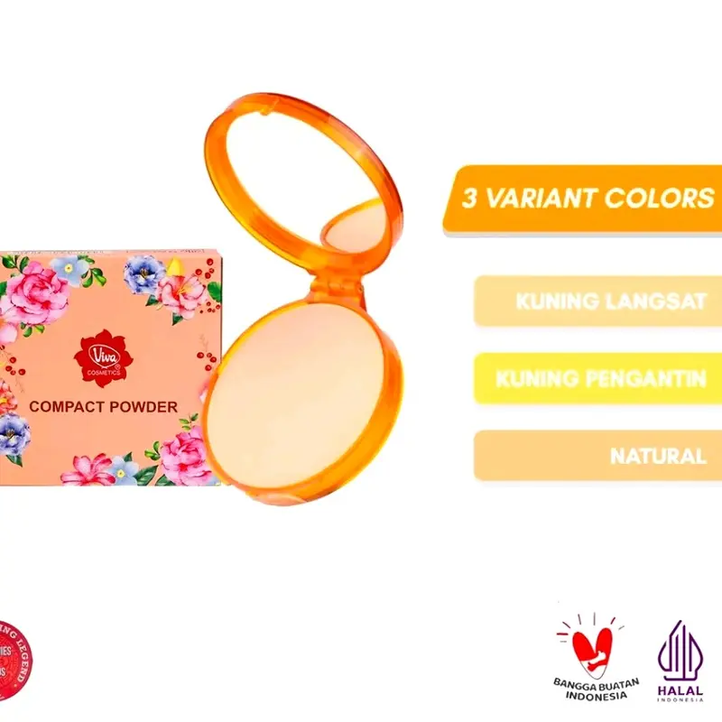 Viva Compact Powder ( Tersedia 3 Varian Warna) 0
