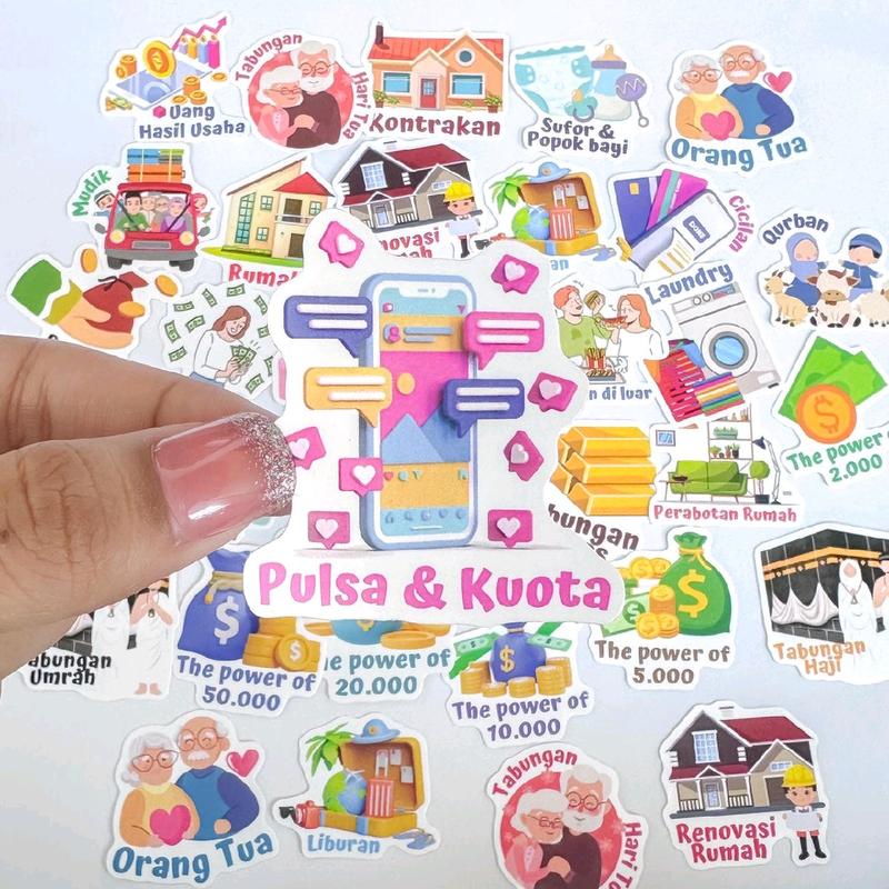 STIKER BUDGETING LUCU UNTUK MENGATUR KEUANGAN 6
