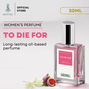 [ TO DIE FOR FOR WOMEN ] AROMA DE GREENIKA To Die For - Long Lasting Perfume for Women, Elegant Eau De Parfum Body Spray, Signature Fragrance for Her, Oil-Based EDP for All-Day Scent