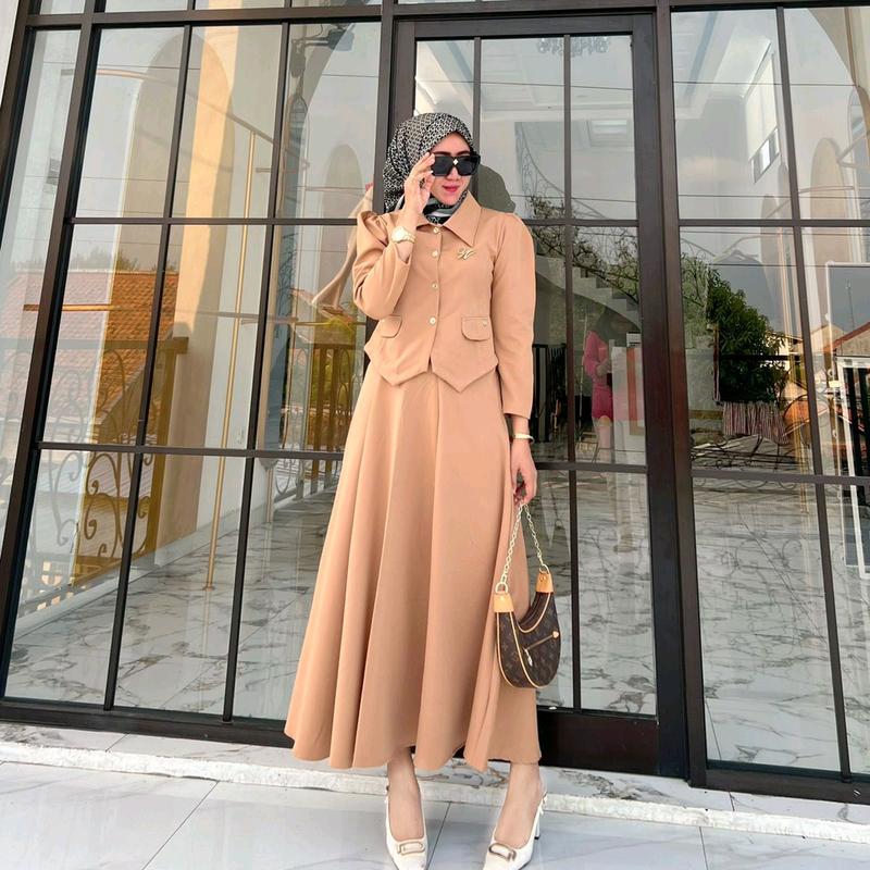 FANYA SET - SET BLAZER DAN ROK KOREAN STYLE by Ihdiiya 7
