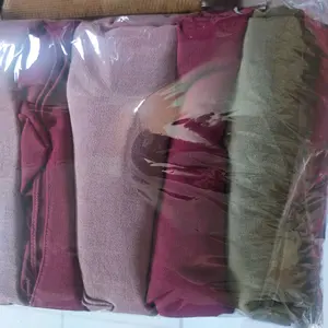 [0,5 Meter] [AIRFLOW] Kain Katun Rayon Krinkle Polos - Rayon Crinkle kain kebaya bordir shimmer silk