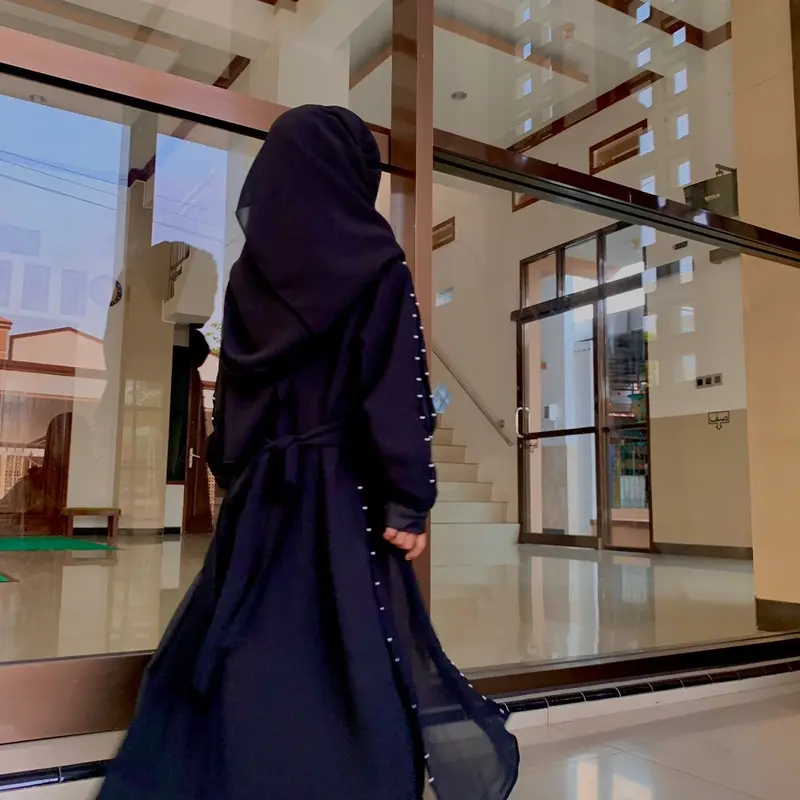 Gamis Abaya hitam anak Murah turkey 4