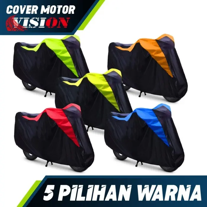 Sarung Motor JUPITER / Cover Penutup Motor Warna Waterproof Merk VISION 1