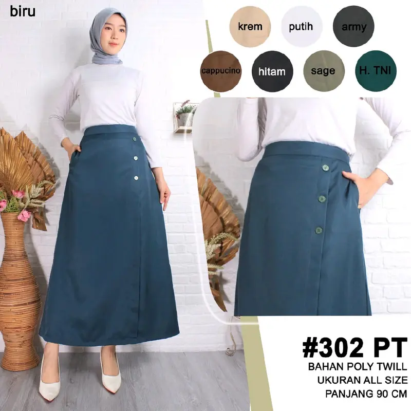 Aurora Apparel - Rok Wanita Span 0