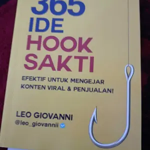 best seller 365 IDE HOOK SAKTI : LEO GEOVANNI