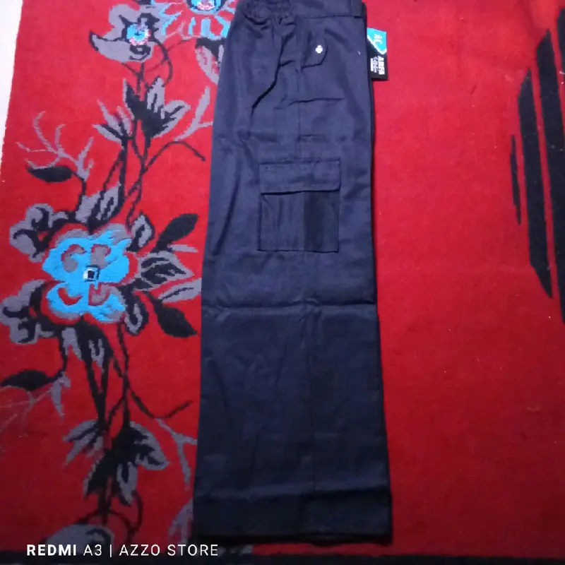 Cargo Ban Wanita Celana Panjang Murah dan Style Kekinian kulot Twill unsex regular 1
