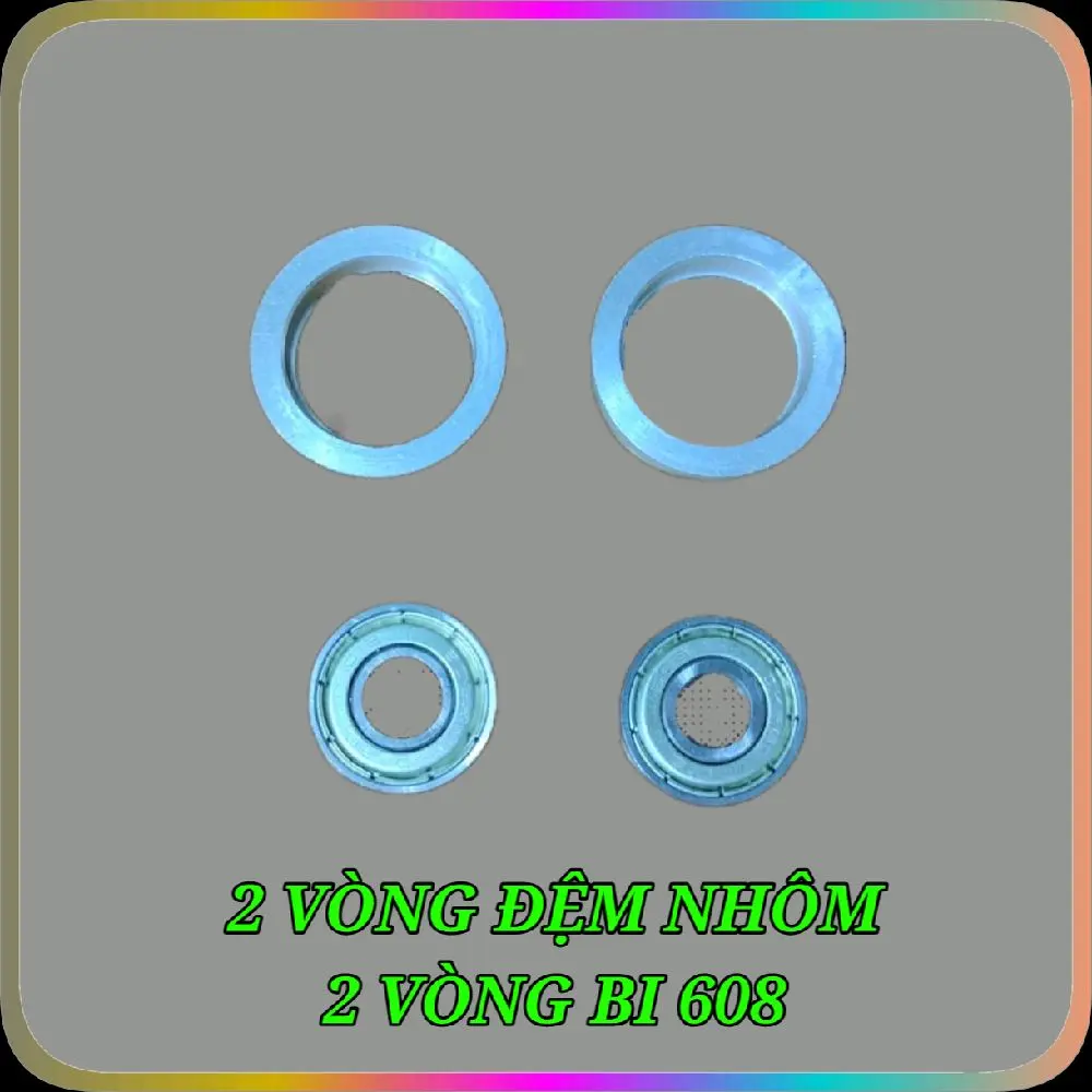 2 cái sơmi nhôm ( không sử dụng cho quạt senko )