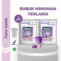 Gambar OMURA Bubuk Minuman Premium Rasa Taro Latte 500 Gram Isi 2 Pcs Mix Gula Instant Powder Drink dari OMURA POWDER SHOP Kota Administrasi Jakarta Barat 1 Tokopedia