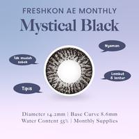Gambar Freshkon Softlens Warna Bulanan Alluring Mystical Black 14.20mm Color Lenses - Normal dari Softlens Story Kota Administrasi Jakarta Pusat 5 Tokopedia