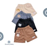 Gambar Gummy Baby Celana Pendek Santai Anak Laki-Laki Perempuan 1-3 Tahun Short Pants Bayi Anak - Grey Bear dari Baju Anak Nyaman Kekinian Kota Cimahi 1 Tokopedia