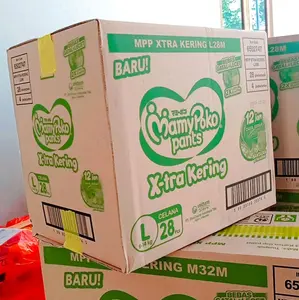 PROMO 1 DUS  POPOK BAYI MAMYPOKO EXTRA KERING 12 ISI 4BAL NB-S44 S38/M32/L28 XL TERLARIS BESSELLER EXP 2028 (ORDER 1 DUS SAJA)