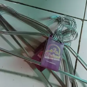 [ZONAHANGER] 30 PCS GANTUNGAN BAJU HANGER STAINLESS KAWAT BAJA BESI TAHAN ANTI KARAT 30PCS ISI 30 HANGER KAWAT
