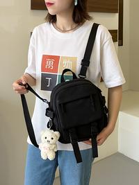 Gambar Tas Ransel Mini Pink Kekinian – Cocok Buat OOTD & Hangout Dewasa Wanita Backpack Sekolah Cewek - Merah Muda dari Polofelix Kota Administrasi Jakarta Timur 1 Tokopedia
