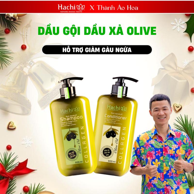   Bán Chạy  Combo Giảm Gàu Olive Anti-Dandruff Hachi Chính Hãng  Dầu gội Dầu xả Dưỡng Tóc Chăm sóc tóc Nữ Women Trà daugoixa dầu  gội 