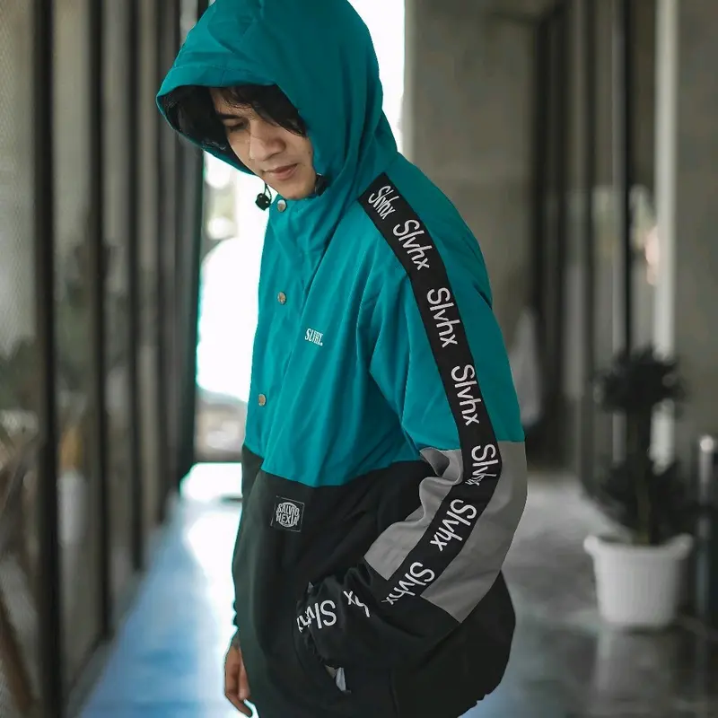 Jaket Cagoule Pria Tosca Salvio Hexia Parasut Watetproof Anti Air Nyaman Waterproof Distro 2