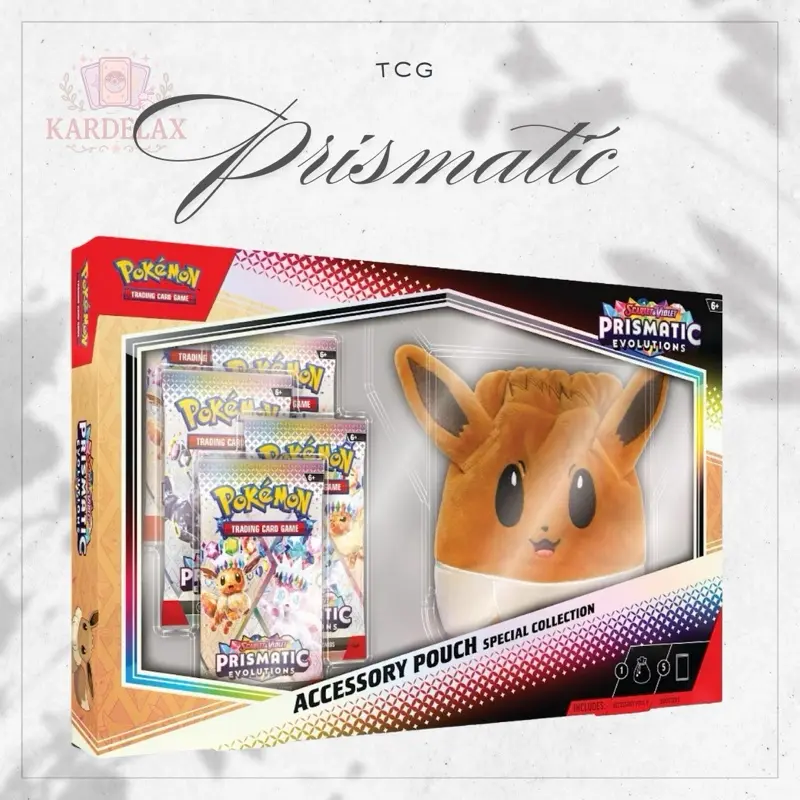 Pokemon TCG Prismatic Evolution Pouch Accessory