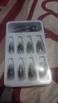 Product Review of Kuku Palsu nail art aesthetic dan lem wisuda tangan pewarna Nails Grooming Manicure Set Pedicure Set Stainless Steel Polish Cat Elegant from k**v 0