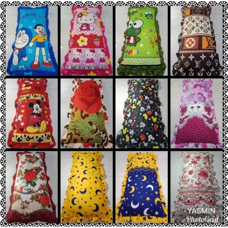 sarung bantal cinta rumbay motif random