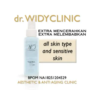 All Skin Type Facial Wash dr Widy Clinic Sabun Wajah Semua Jenis Kulit Glowing Mencerahkan Extract  Pencerah