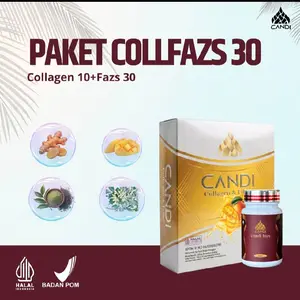 candi paket collfazs 30 isi coll 10 dan fazs 30 hari by teh candi beauty