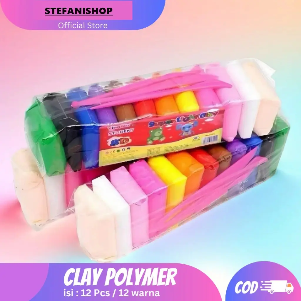 Mainan Anak Isi 12 PCS Lilin Warna Mainan Edukasi Anak Aman