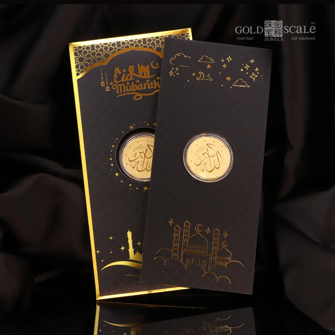 999 Gold Festive Gift Packet Design 2