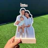 Gambar Kreasikayukuu Hiasan Meja Foto Akrilik Custom + Kayu Jati Belanda | Kado Unik Estetik - Custom Foto, Foto saja dari kreasikayukuu Kab. Boyolali 2 Tokopedia